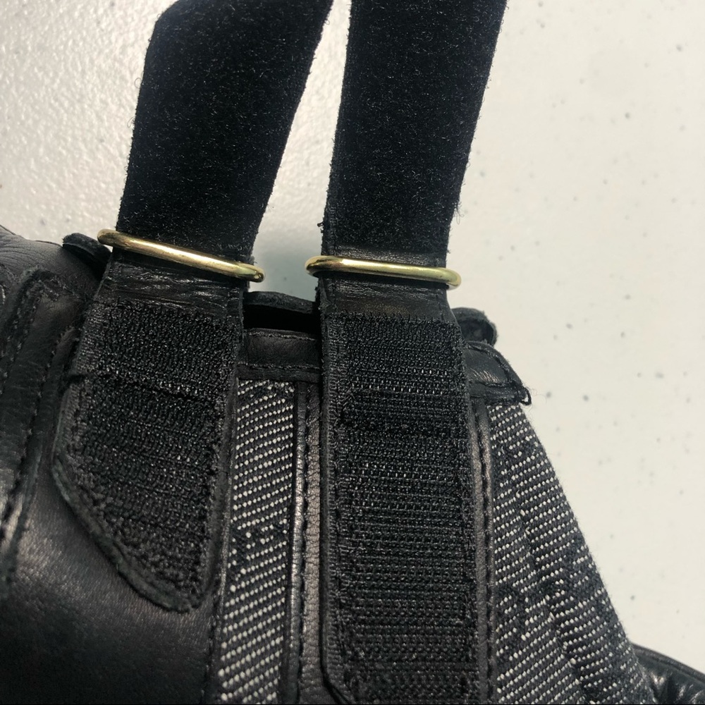 Gucci GG Low Top Denim & Leather Sneakers 7.5 - Picture 14 of 17